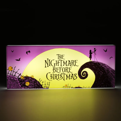 The Nightmare before Christmas - logo - lamp