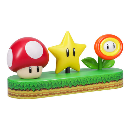 Super Mario - Pilz Stern Blume - Lampe