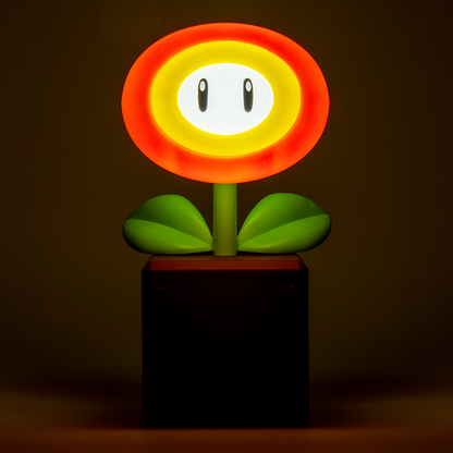 Super Mario - Feuerblume - Lampe