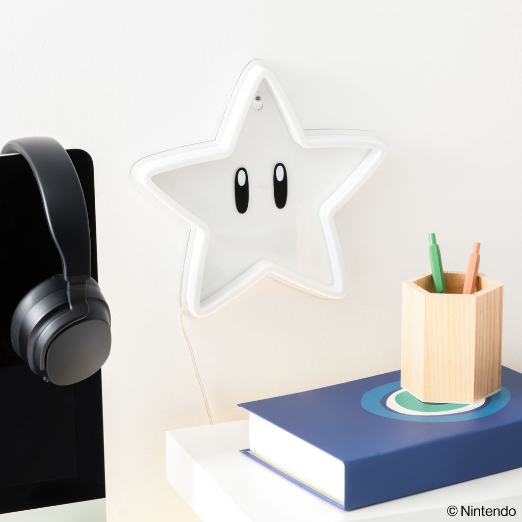 Super Mario - Stern - Lampe