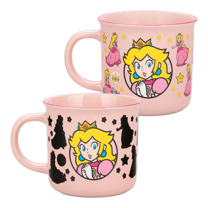 Super Mario - Prinzessin Peach - Farbwechsel-Tasse