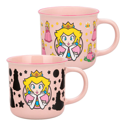 Super Mario - Prinzessin Peach - Farbwechsel-Tasse