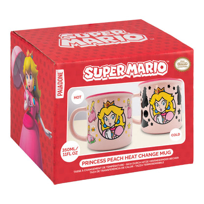 Super Mario - Prinzessin Peach - Farbwechsel-Tasse