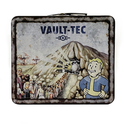 Fallout - Weathered Vault-Tec - Lunchbox & Flasche
