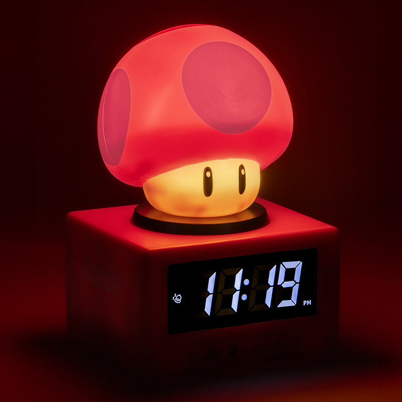 Super Mario - Roter Pilz - Wecker