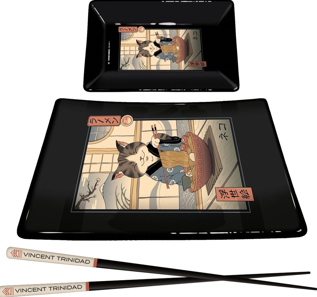 Vincent Trinidad - Neko Ramen - Teller-Set