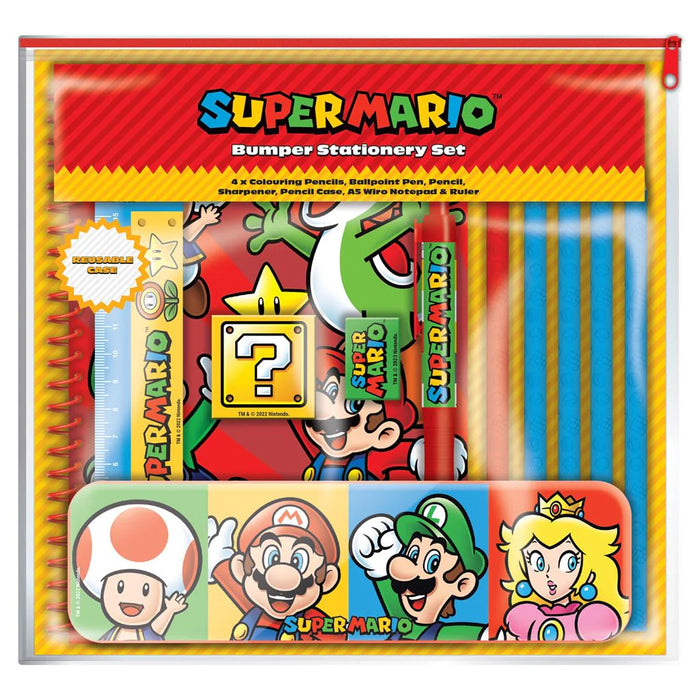 Super Mario - Core Colour Block - Schreibset