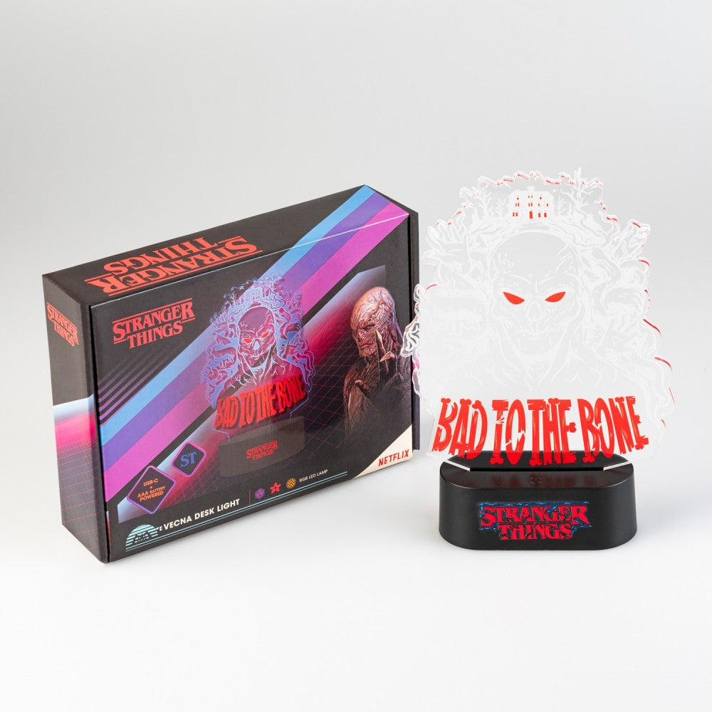 Stranger Things - Bad To The Bone - LED lamp