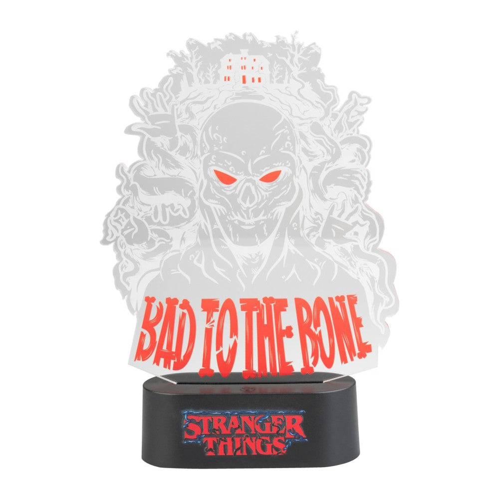 Stranger Things - Bad To The Bone - LED lamp
