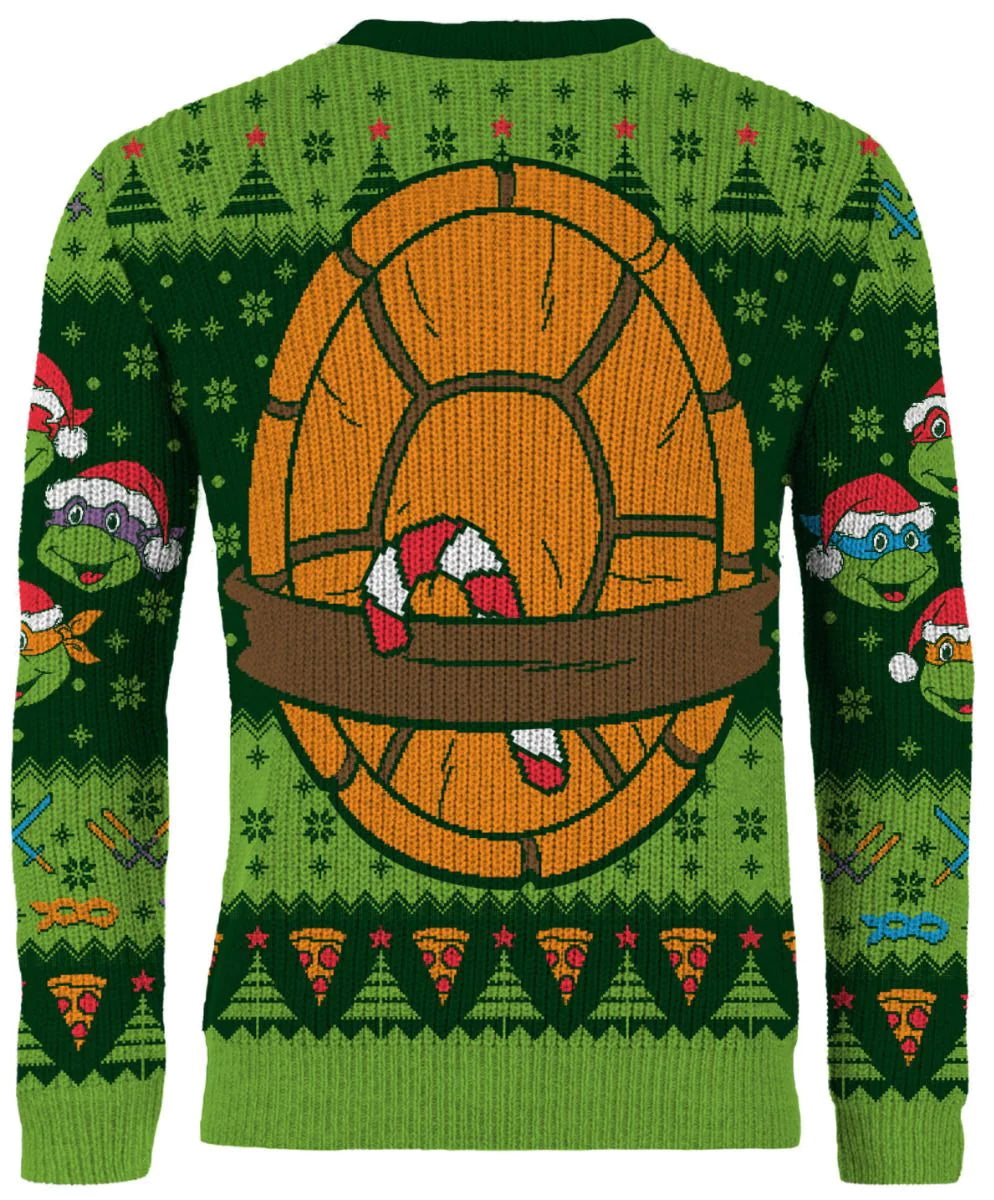 Turtles - Cowabunga - Ugly Christmas Sweater