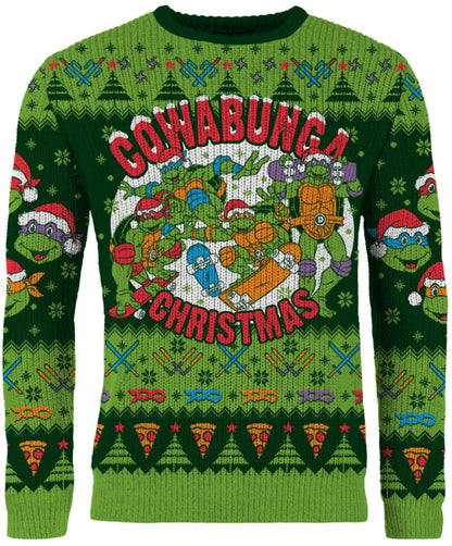 Turtles - Cowabunga - Ugly Christmas Sweater