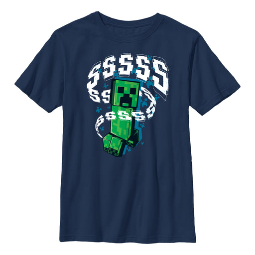 Minecraft - Creeper SSSSS - Kinder-Shirt | yvolve Shop