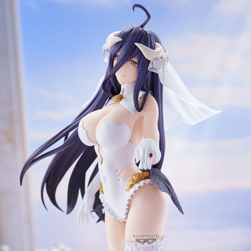 Overlord - Glitter&amp;Glamours Albedo Wedding - Figure