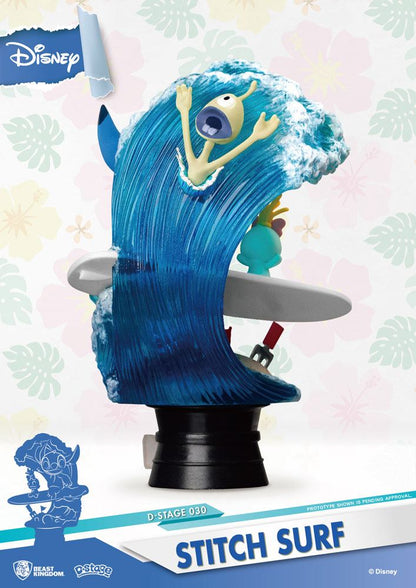 Lilo &amp; Stitch - Surfer Stitch - Diorama