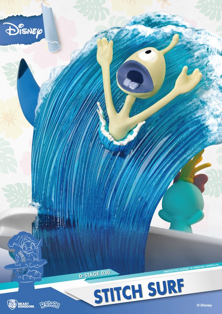 Lilo & Stitch - Surfer Stitch - Diorama