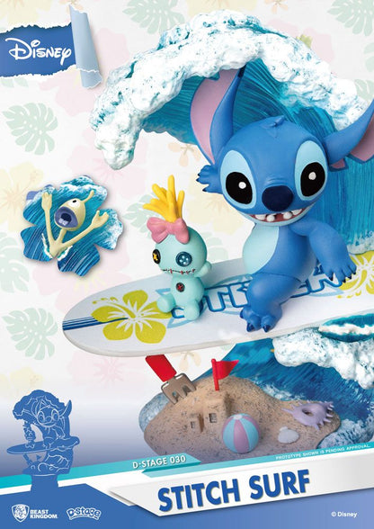 Lilo & Stitch - Surfer Stitch - Diorama