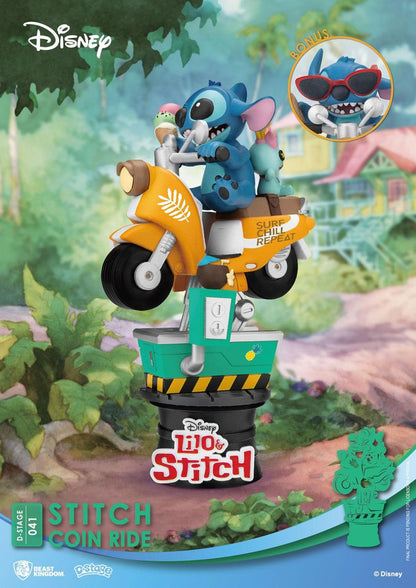 Lilo & Stitch - Stitch Coin Ride - Diorama