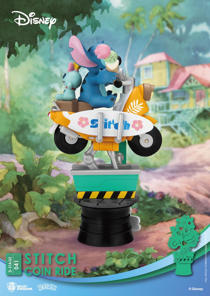 Lilo & Stitch - Stitch Coin Ride - Diorama