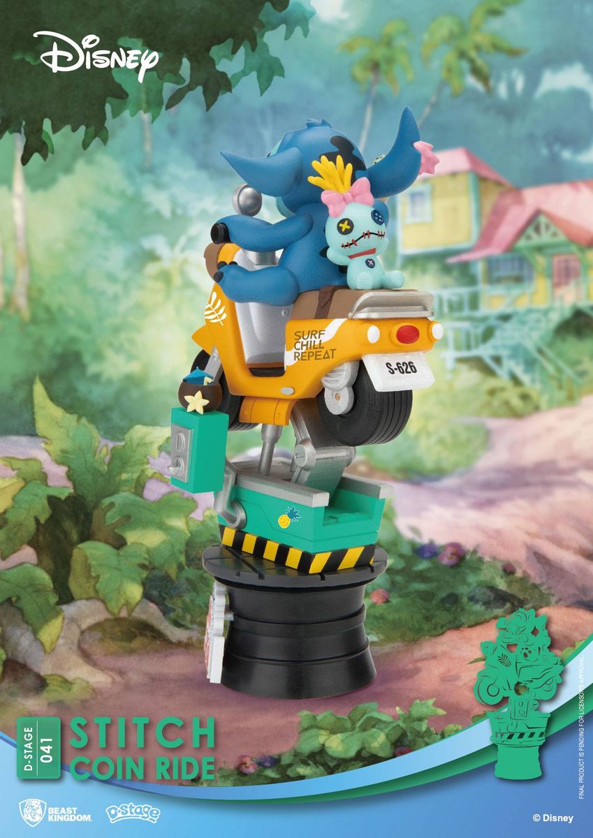 Lilo & Stitch - Stitch Coin Ride - Diorama