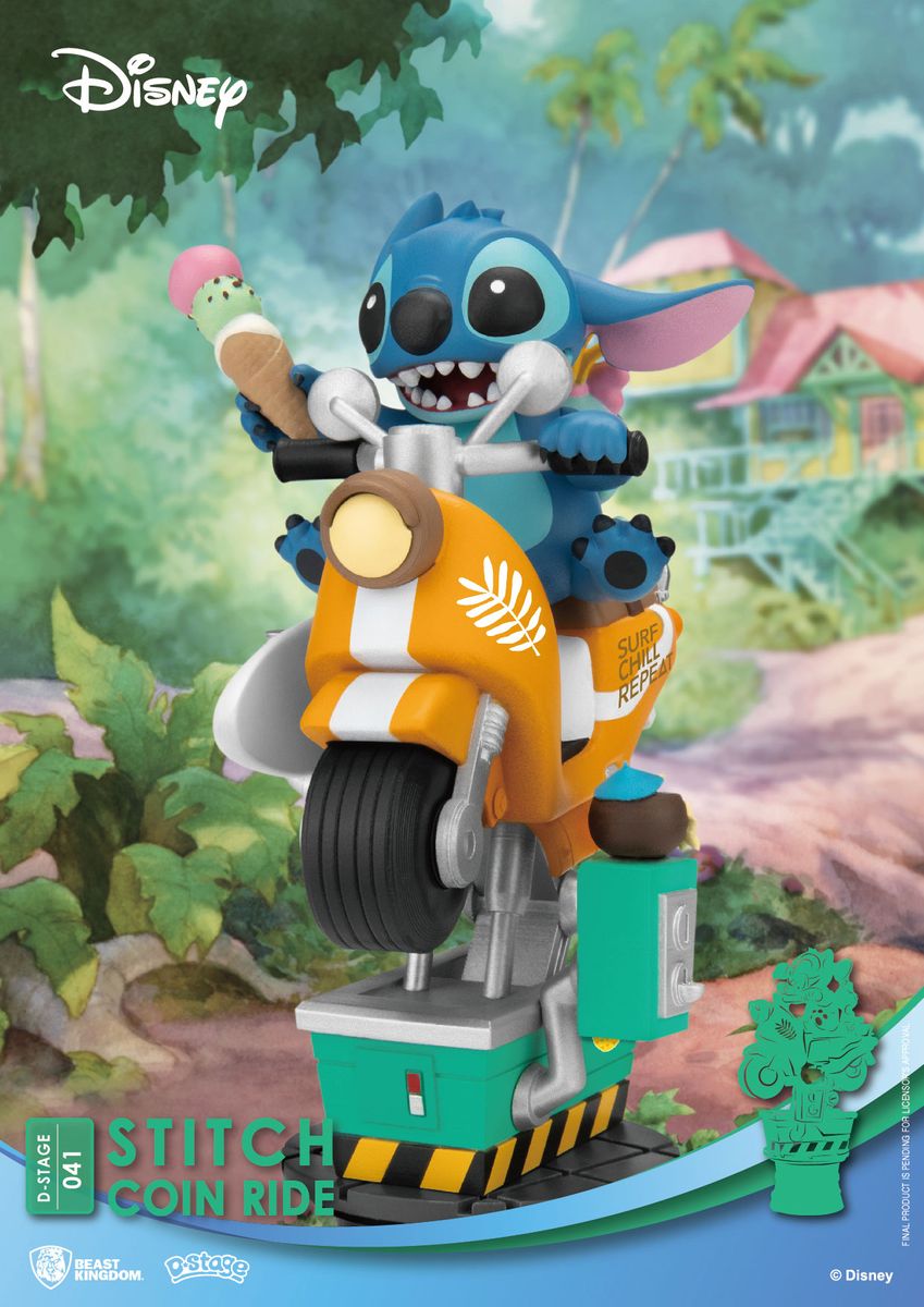 Lilo & Stitch - Stitch Coin Ride - Diorama