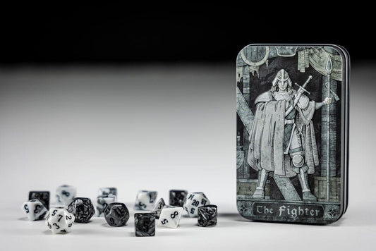 Dungeons &amp; Dragons - The Fighter Character Class Classic RPG - Dice Set