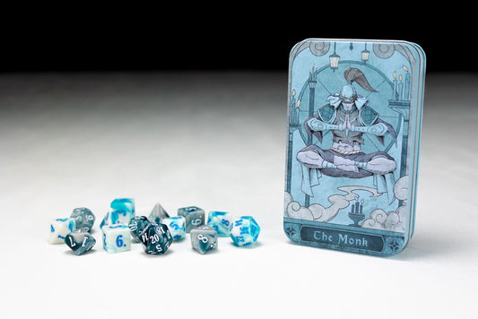 Dungeons &amp; Dragons - The Monk Character Class Classic RPG - Dice Set