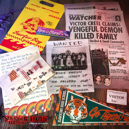 Stranger Things - Hawkins Memories Kit Vecna´s Course Limited Edition - Geschenkset