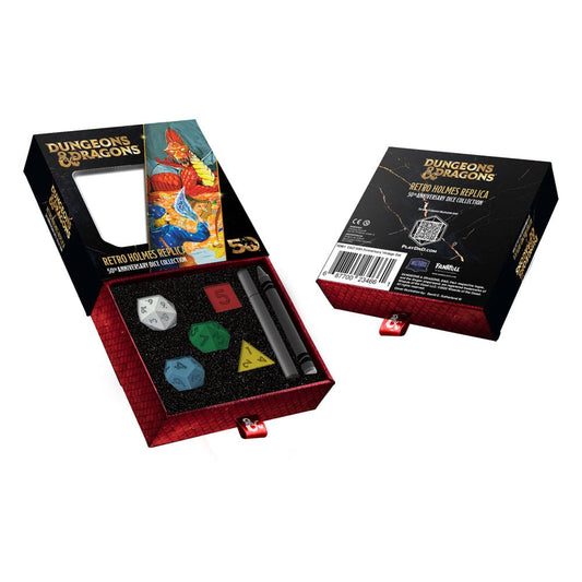 Dungeons & Dragons - Würfel Set 50th Anniversary: Retro Holmes Replica