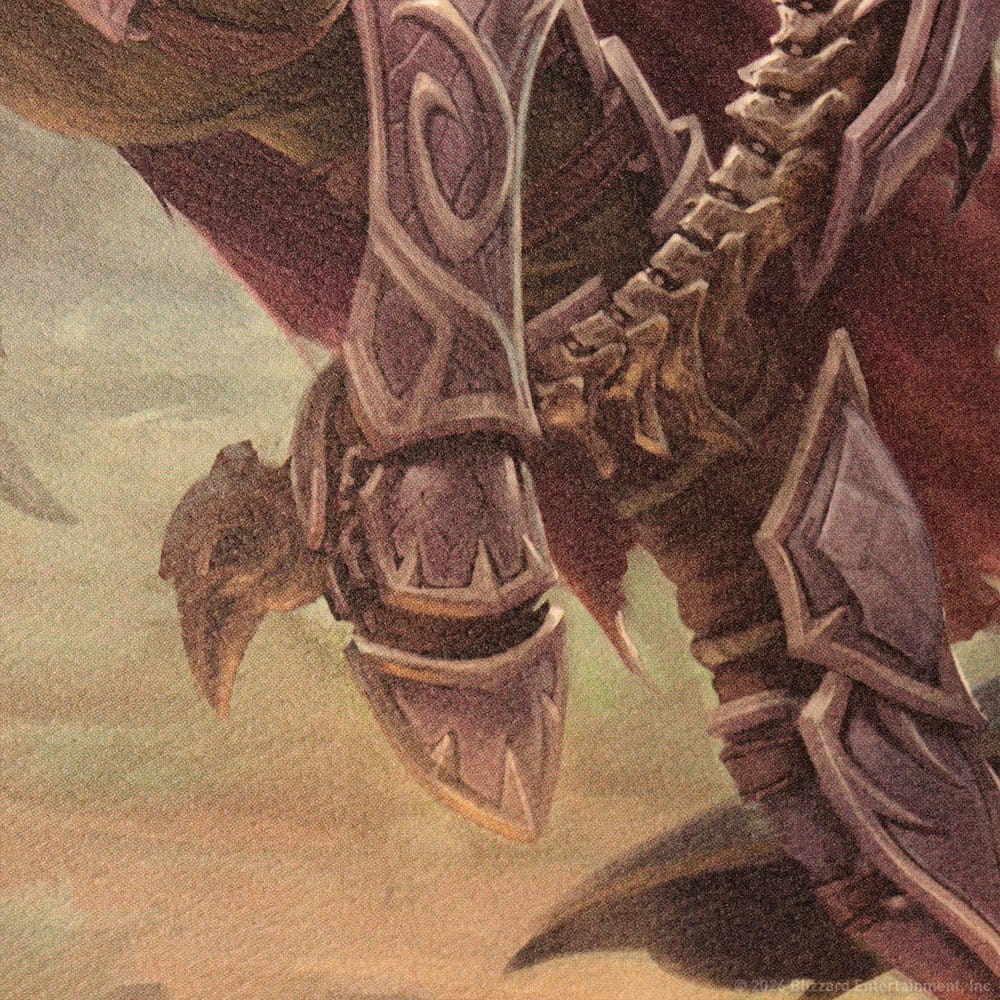 World of Warcraft - Sylvanas vs Anduin Wrynn - Limited Edition Kunstdruck