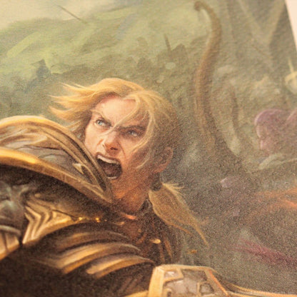 World of Warcraft - Sylvanas vs Anduin Wrynn - Limited Edition Kunstdruck
