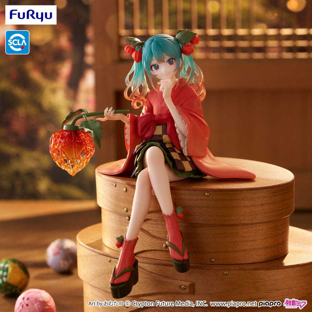 Hatsune Miku - Flower Fairy Winter Cherry - Noodle Stopper Figur