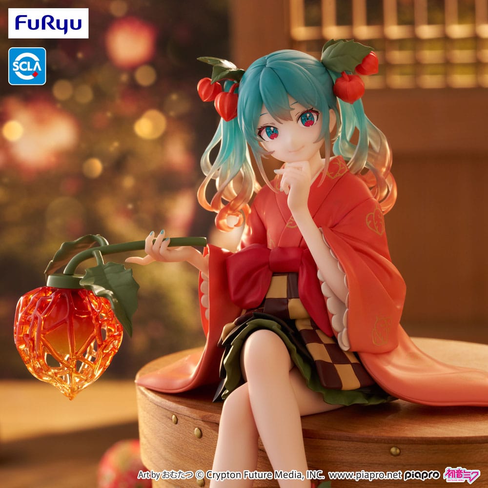 Hatsune Miku - Flower Fairy Winter Cherry - Noodle Stopper Figur