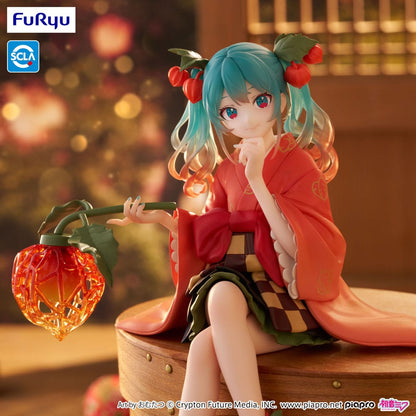 Hatsune Miku - Flower Fairy Winter Cherry - Noodle Stopper Figur