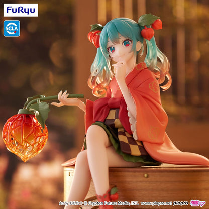 Hatsune Miku - Flower Fairy Winter Cherry - Noodle Stopper Figur