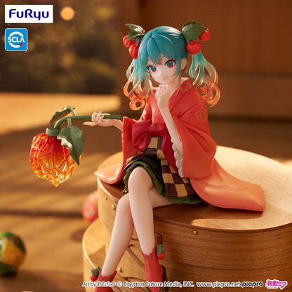 Hatsune Miku - Flower Fairy Winter Cherry - Noodle Stopper Figur
