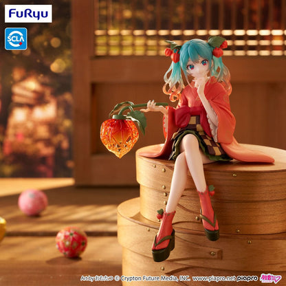 Hatsune Miku - Flower Fairy Winter Cherry - Noodle Stopper Figur