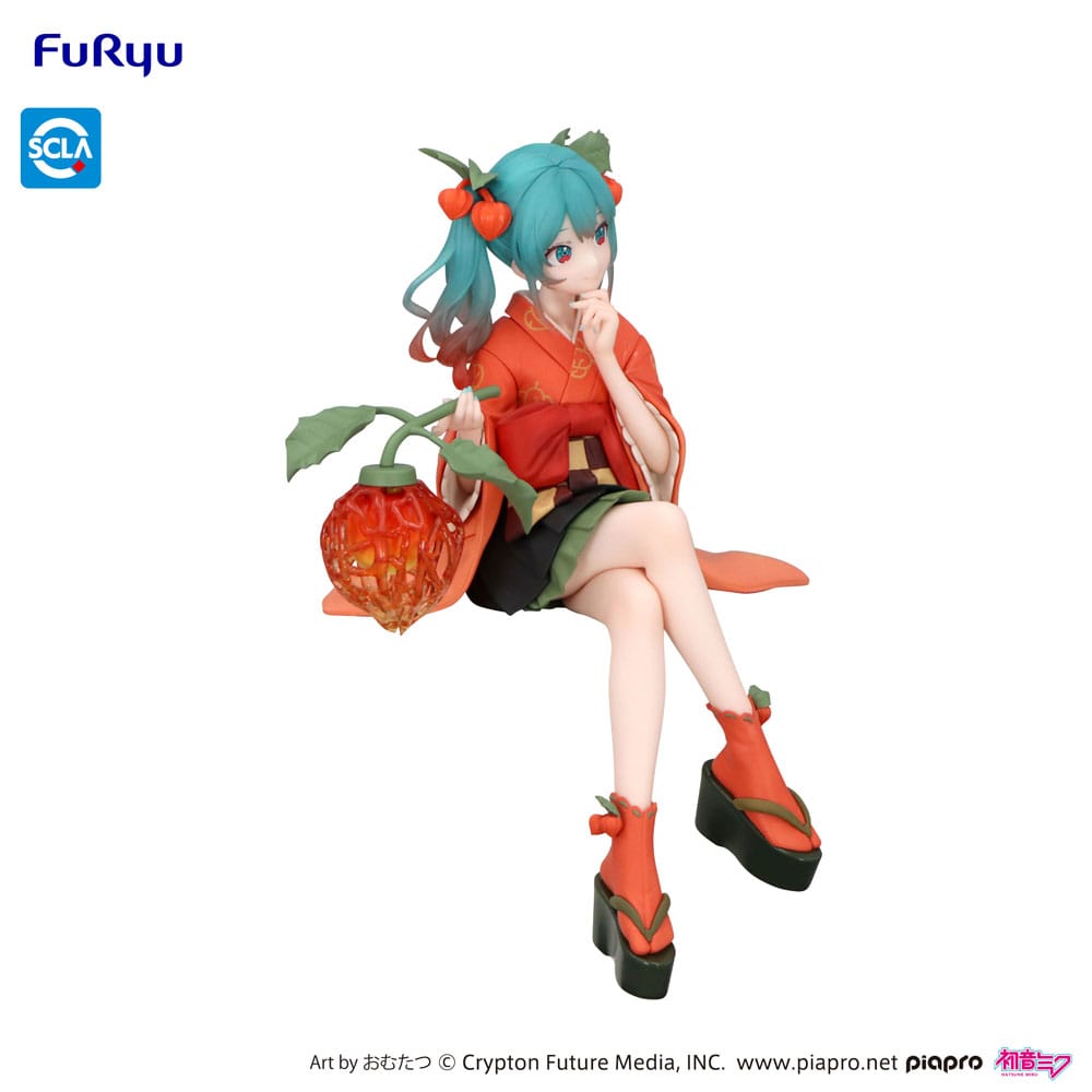 Hatsune Miku - Flower Fairy Winter Cherry - Noodle Stopper Figur