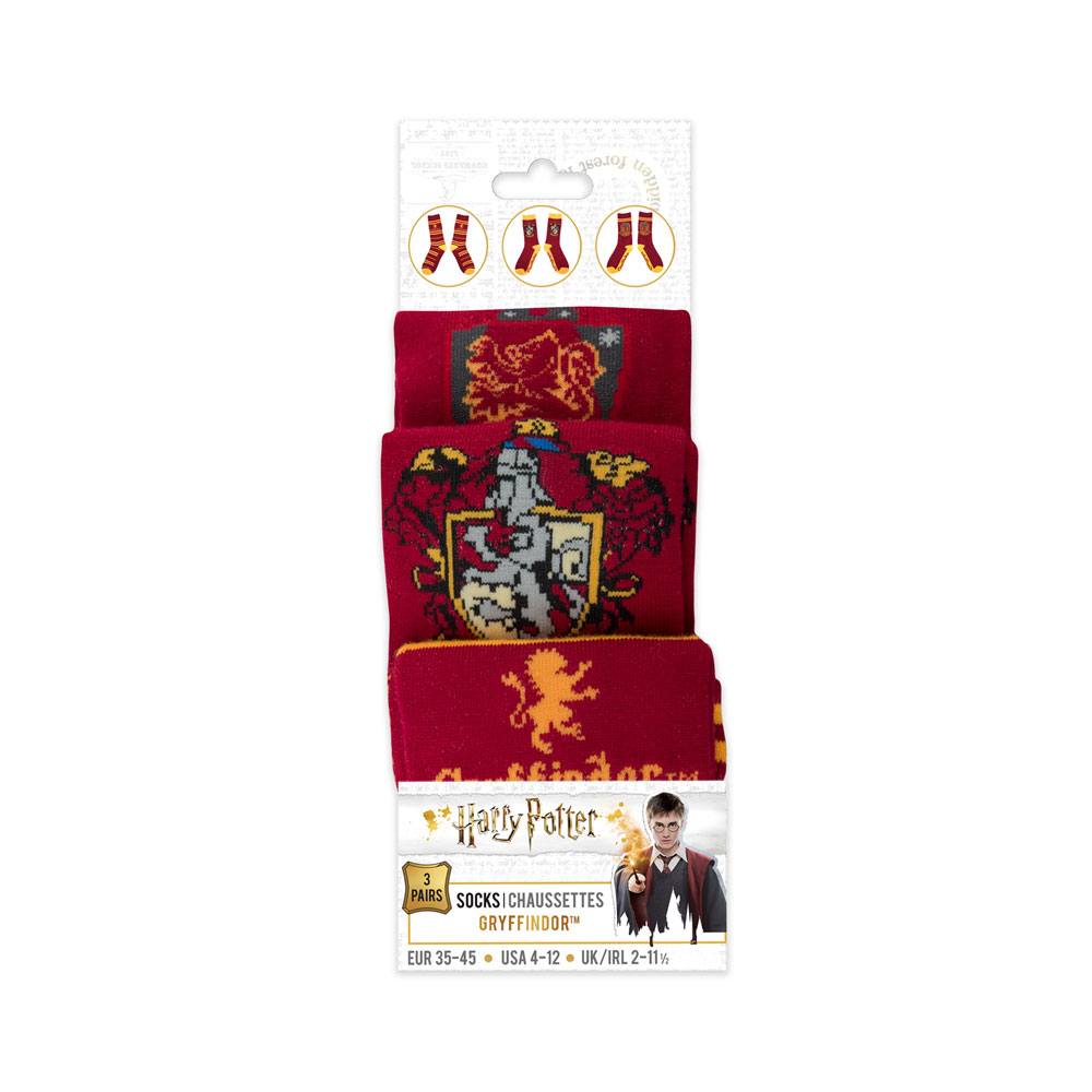 Harry Potter - Gryffindor - 3er-Pack Socken