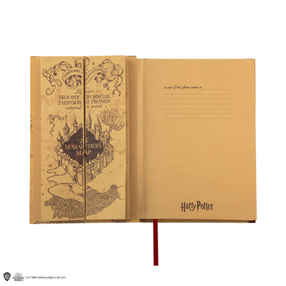 Harry Potter - Marauder's Map - A5 Notizbuch