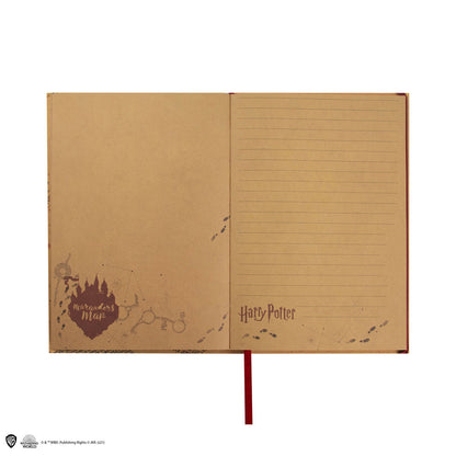 Harry Potter - Marauder's Map - A5 Notizbuch