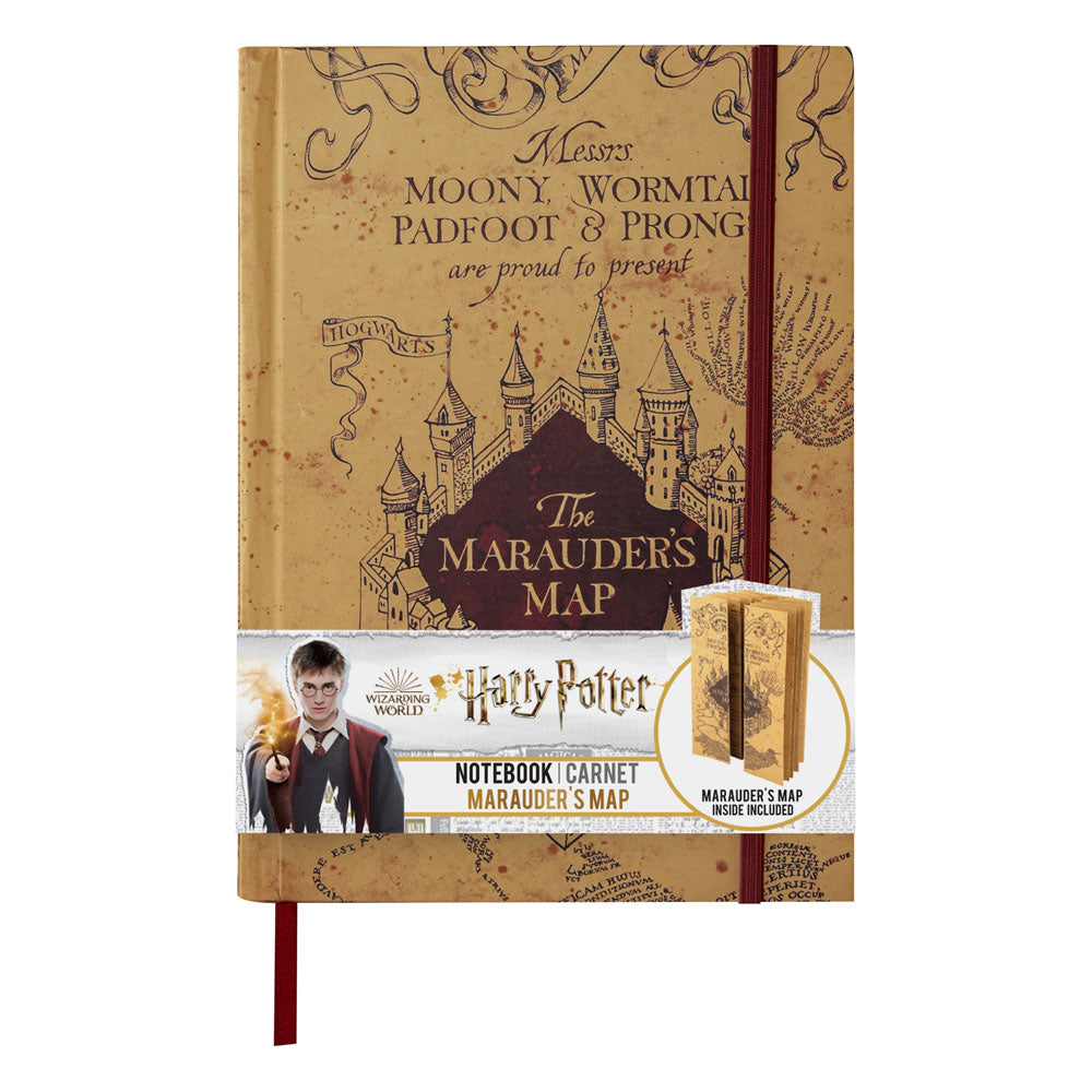 Harry Potter - Marauder's Map - A5 Notizbuch