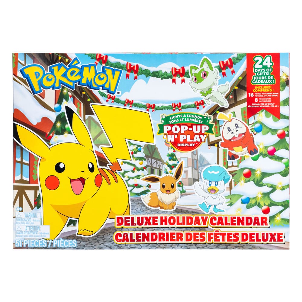 Pokémon - Figures Deluxe - Adventskalender