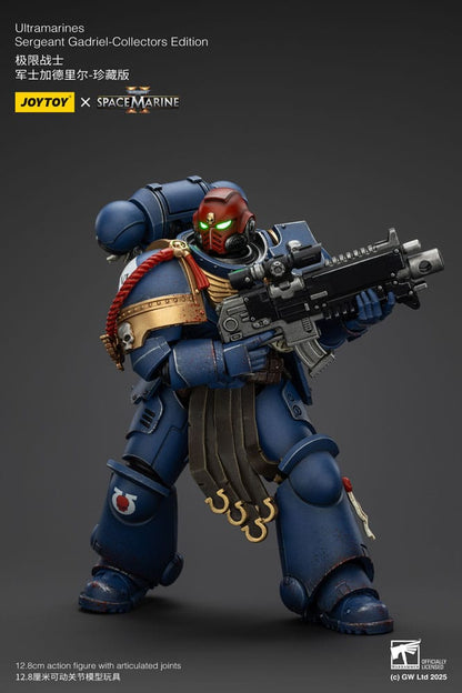 Warhammer 40.000 - Space Marine 2 Actionfigur Ultramarines Sergeant Gadriel Collectors Edition - Actionfigur