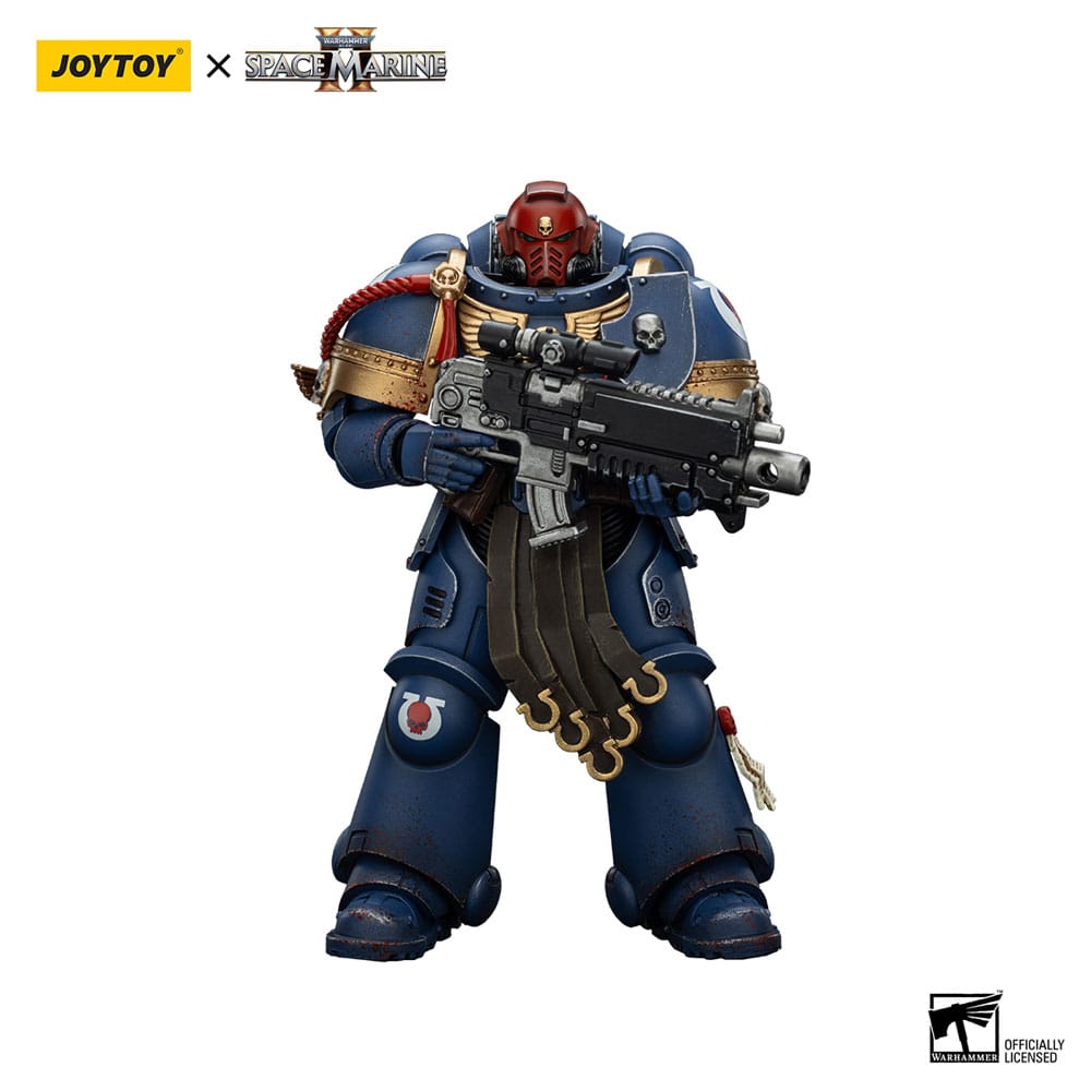 Warhammer 40.000 - Space Marine 2 Actionfigur Ultramarines Sergeant Gadriel Collectors Edition - Actionfigur