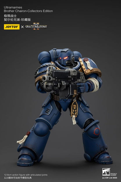 Warhammer 40,000 - Space Marine 2 Action Figure Ultramarines Brother Chairon Collectors Edition - Action Figure