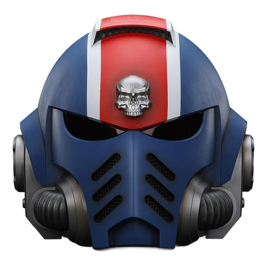 Warhammer 40,000 - Space Marine 2 Ultramarines Lieutenant Titus - replica helmet