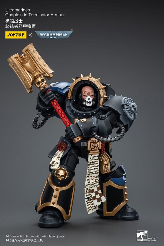 Warhammer 40,000 - Ultramarine Chaplain in Terminator Armor - Action Figure