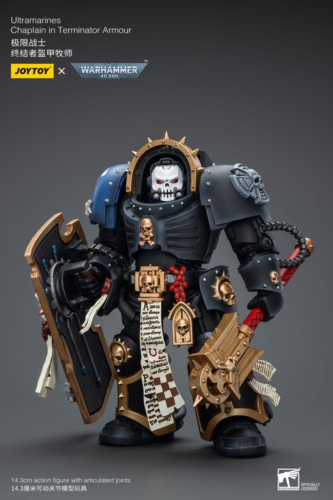 Warhammer 40,000 - Ultramarine Chaplain in Terminator Armor - Action Figure