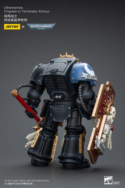 Warhammer 40,000 - Ultramarine Chaplain in Terminator Armor - Action Figure