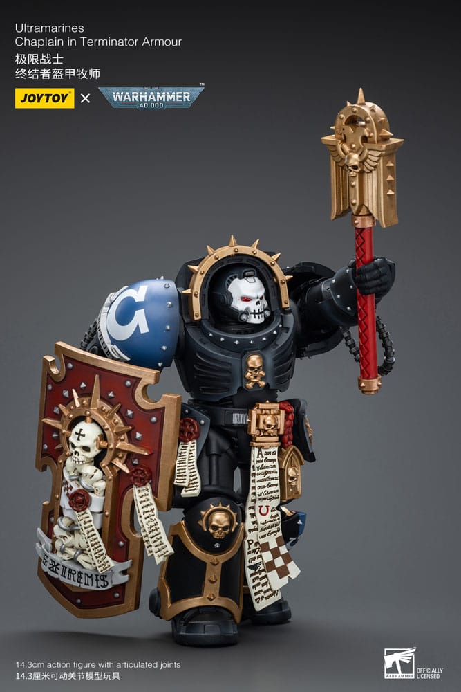 Warhammer 40,000 - Ultramarine Chaplain in Terminator Armor - Action Figure